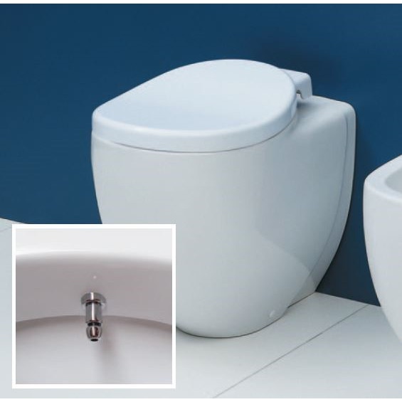 Ceramica Flaminia Serie Io.Flaminia Io117 Erwcb Io Vaso Back To Wall Con Scarico S P Ed Erogatore Bidet Prezzi E Offerte Su Tavolla Com