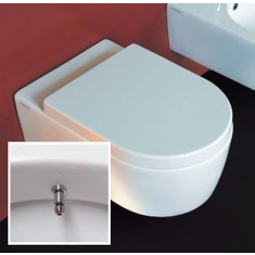 Immagine di Flaminia Link Vaso sospeso con erogatore bidet 5051/WC-ERWCB