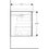 Immagine di Geberit ACANTO mobile sottolavabo sospeso L.90 cm, per lavabo standard e slim, con un cassetto esterno e interno, corpo colore grigio sabbia finitura opaco, cassetti colore grigio sabbia finitura vetro lucido 500.612.JL.1