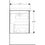 Immagine di Geberit ACANTO mobile sottolavabo sospeso L.120 cm, per lavabo standard e slim, corpo colore bianco finitura lucido, cassetti colore bianco finitura vetro lucido 503.007.01.2