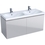 Immagine di Geberit ACANTO mobile sottolavabo sospeso L.120 cm, per lavabo standard e slim, corpo colore grigio sabbia finitura opaco, cassetti colore grigio sabbia finitura vetro lucido 500.613.JL.2