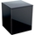Geberit ACANTO mobile contenitore sospeso L.45 cm, con cassetto interno, corpo colore nero finitura opaco, cassetti colore nero finitura vetro lucido 500.618.16.1