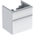 Geberit ICON mobile sospeso L.75 cm per lavabo, con due cassetti, maniglia finitura cromo, colore bianco finitura lucido 502.304.01.2