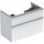 Geberit ICON mobile sospeso L.90 cm per lavabo, con due cassetti, maniglia finitura cromo, colore bianco finitura lucido 502.305.01.2