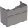 Geberit ICON mobile per lavabo 90 cm con due cassetti, colore platino finitura lucido 840392000