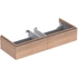 Immagine di Geberit ICON mobile per lavabo 120 cm con due cassetti, finitura rovere naturale 841122000