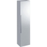 Immagine di Geberit ICON mobile a colonna con un'anta e specchio esterno 180 cm, colore bianco finitura lucido 840150000