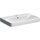 Geberit SMYLE lavabo rettangolare L.75 cm, con foro rubinetteria e troppopieno, colore bianco finitura lucido 500.249.01.1