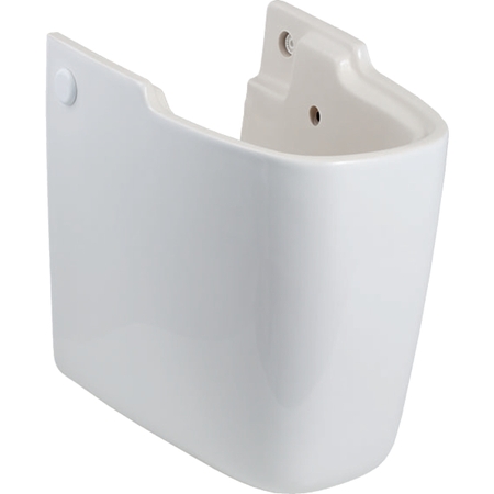 Immagine di Geberit SMYLE semicolonna per lavabo, colore bianco finitura lucido 500.576.01.1
