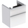Geberit SMYLE mobile sospeso L.60 cm per lavabo, con due cassetti a chiusura ammortizzata, colore bianco finitura lucido 500.352.00.1