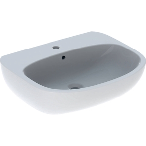 Immagine di Geberit FANTASIA lavabo L.60 cm, con foro rubinetteria e troppopieno, colore bianco finitura lucido 500.906.00.1