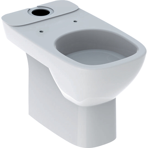 Immagine di Geberit FANTASIA vaso a pavimento a cacciata, per cassetta di risciacquo esterna monoblocco, senza sedile, con scarico orizzontale, colore bianco finitura lucido 500.860.00.1