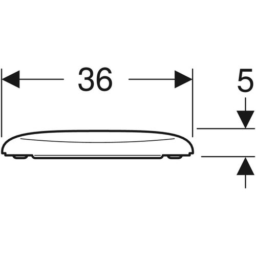 Immagine di Geberit FANTASIA set sanitari sospesi, vaso a cacciata, sedile con chiusura ammortizzata, bidet monoforo con troppopieno, colore bianco finitura lucido 500.881.00.1-500.869.00.1-500.867.00.1