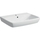 Geberit SELNOVA SQUARE lavabo L.65 cm, con foro rubinetteria e troppopieno, colore bianco finitura lucido 500.299.01.1