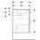 Immagine di Geberit SELNOVA SQUARE set lavabo L.80 cm, con foro rubinetteria e troppopieno, compreso di mobile sottolavabo con due cassetti, colore bianco finitura lucido 501.240.00.1