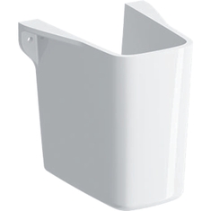 Immagine di Geberit SELNOVA SQUARE semicolonna per lavamani, colore bianco finitura lucido 500.328.01.1