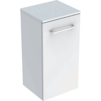 Immagine di Geberit SELNOVA SQUARE mobile laterale H.65 cm, con un'anta a chiusura ammortizzata, colore bianco finitura lucido 501.272.00.1