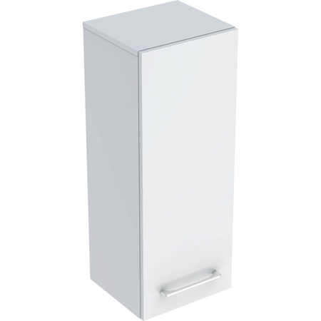 Immagine di Geberit SELNOVA SQUARE mobile a colonna H. 85 cm, con un'anta a chiusura ammortizzata, colore bianco finitura lucido  501.276.00.1