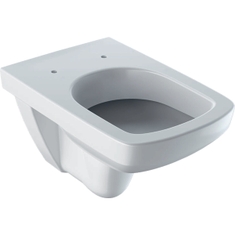 Immagine di Geberit SELNOVA SQUARE vaso sospeso a cacciata, senza sedile, colore bianco finitura lucido 500.270.01.1