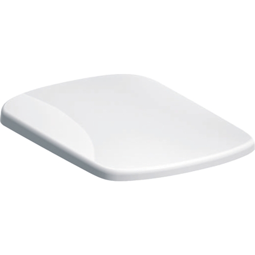 Immagine di Geberit SELNOVA SQUARE sedile con fissaggio dal basso, senza chiusura ammortizzata, colore bianco finitura lucido 500.332.01.1