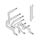 Bosch Acc. 1521 Kit raccordi orizzontali predisposti peri collegamenti idraulici a DX della caldaia, di tipo pre-sagomato e coibentato 7738110021