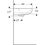 Immagine di Geberit SELNOVA lavabo L.55 cm, con foro rubinetteria e troppopieno, colore bianco finitura lucido 500.315.01.7