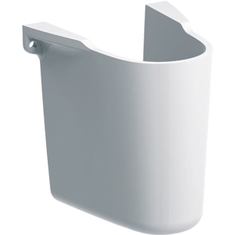 Immagine di Geberit SELNOVA semicolonna per lavabo, colore bianco finitura lucido 500.329.01.7