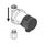 Bosch Acc. 1663 Pompa per ricircolo sanitario con termostato incorporato (temperatura massima di funzionamento 95 °C) 7738110915