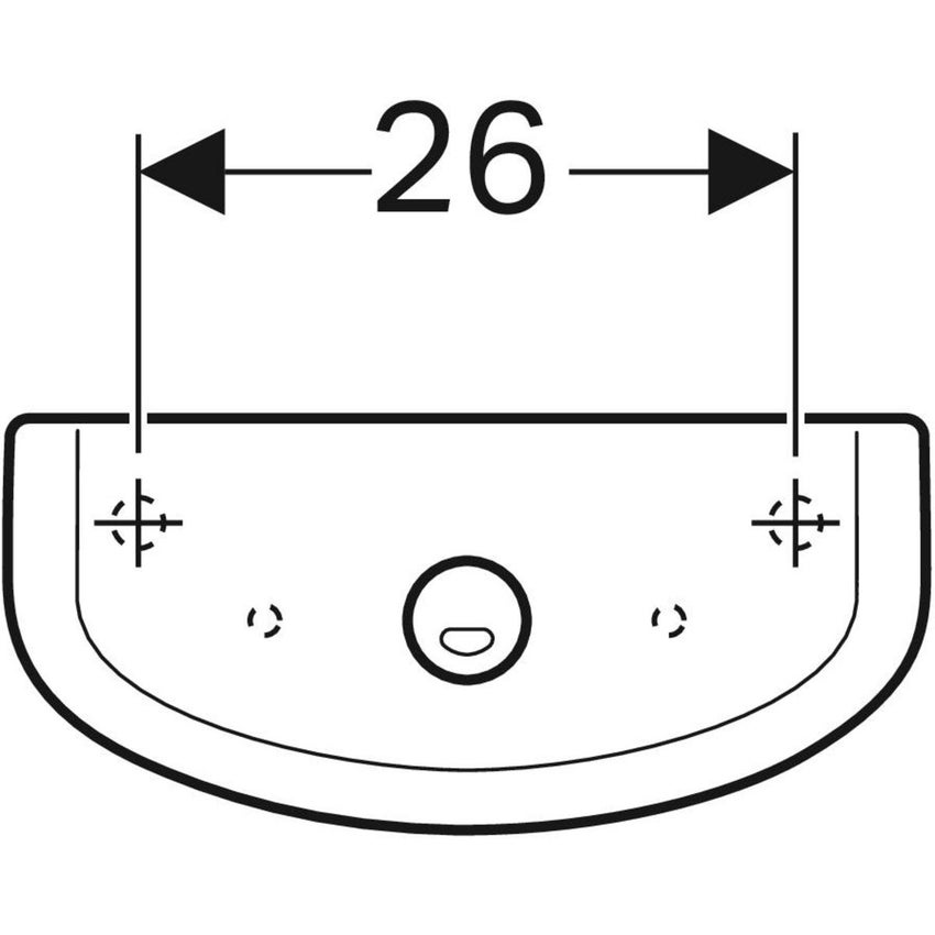 Immagine di Geberit SELNOVA cassetta di risciacquo esterna monoblocco, con risciacquo a due quantità e allacciamento idrico laterale, colore bianco finitura lucido 500.269.01.1