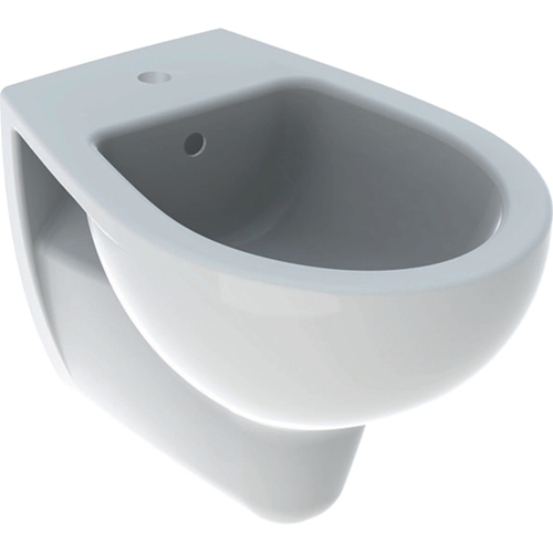 Immagine di Geberit COLIBRI' bidet sospeso, con foro per rubinetteria e troppopieno, colore bianco finitura lucido 500.873.00.1