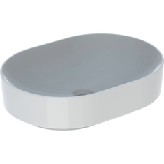 Immagine di Geberit VARIFORM lavabo ellittico da appoggio 55 cm, colore bianco finitura lucido 500.774.01.2