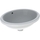 Geberit VARIFORM lavabo ovale sottopiano da incasso L.48 cm, senza foro rubinetteria, con troppopieno, colore bianco finitura lucido 500.748.01.2