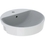Immagine di Geberit VARIFORM lavabo semincasso rotondo 50 cm, con foro rubinetteria e troppopieno, colore bianco finitura lucido 500.782.01.2