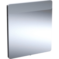 OPTION specchio 60 cm con angoli tondi e con illuminazione led in alto