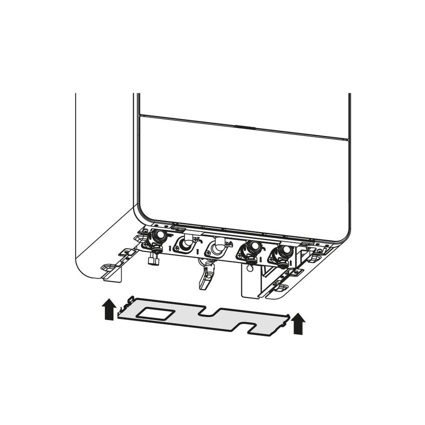 Bosch 7736700764 Copertura integrale per attacchi idraulici o per