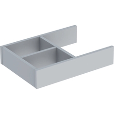 Immagine di Geberit Inserto per cassetti con suddivisione a T per cassetto superiore, colore grigio chiaro 501000000