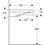 Immagine di Geberit SELNOVA COMFORT SQUARE lavabo L.65 cm, per disabili, senza troppopieno, con  foro per rubinetteria, colore bianco finitura lucido 500.789.01.1