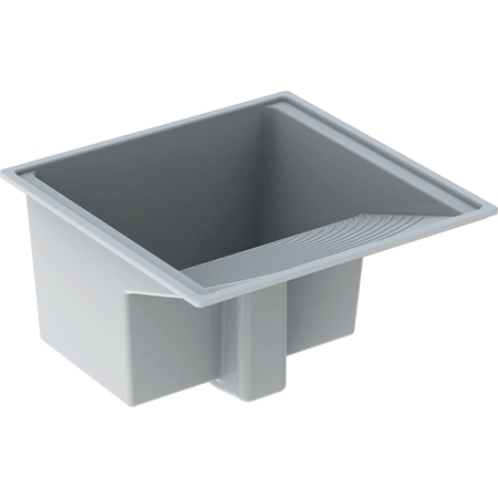 Immagine di Geberit PUBLICA lavatoio L.60 cm polivalente, con superficie di lavaggio inclinata, colore bianco finitura lucido 500.831.00.1