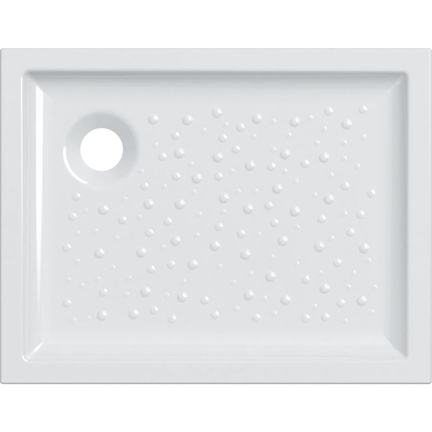 Immagine di Geberit BASTIA piatto doccia rettangolare L.90 P.70 cm, colore bianco finitura lucido 00725200000001