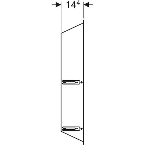 Immagine di Geberit Nicchia portaoggetti con ripiani 154.291.00.1