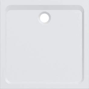 Immagine di Geberit MELUA piatto doccia quadrato 90 cm, colore bianco finitura opaco 00091100777