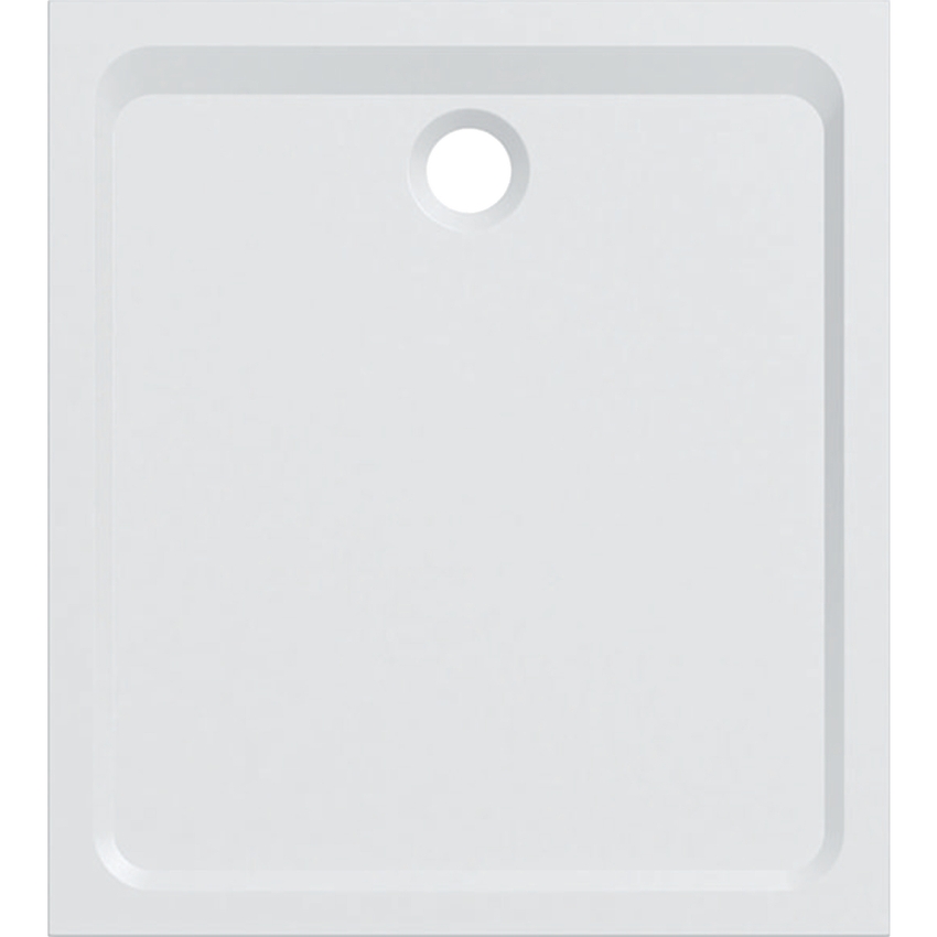 Immagine di Geberit MELUA piatto doccia rettangolare, L.90  P.100 cm, colore bianco finitura opaco 00097100777G