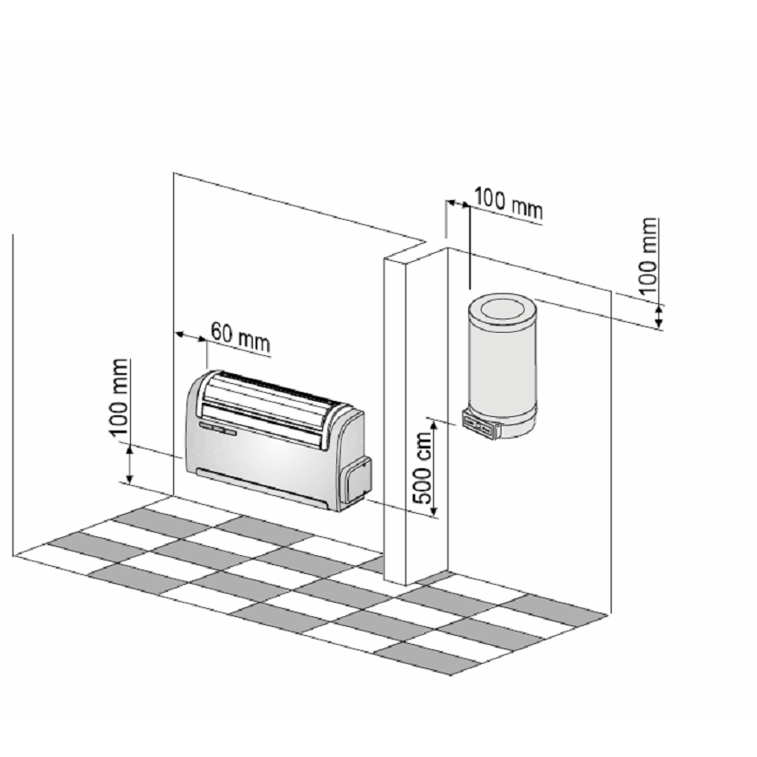 Immagine di Olimpia Splendid Unico BOILER Sistema per climatizzazione e produzione acqua calda sanitaria, senza unità esterna 01422-599509A