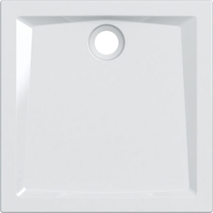 Immagine di Geberit 60 piatto doccia quadrato 80 cm, colore bianco finitura lucido 550.028.00.1