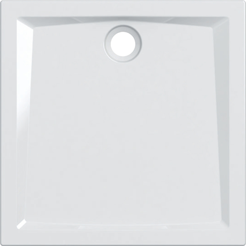 Immagine di Geberit 60 piatto doccia quadrato 90 cm, colore bianco finitura lucido 550.029.00.1