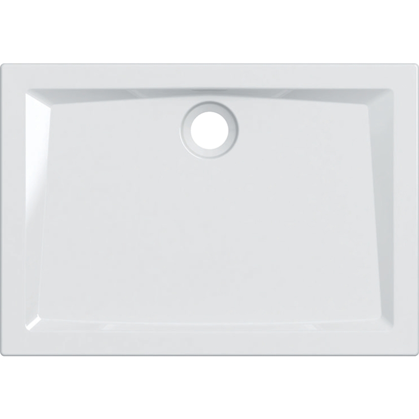 Immagine di Geberit 60 piatto doccia rettangolare L.100 P.70 cm, colore bianco finitura lucido 550.054.00.1