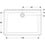 Immagine di Geberit 60 piatto doccia rettangolare L.120 P.80 cm, colore bianco finitura lucido 550.057.00.1