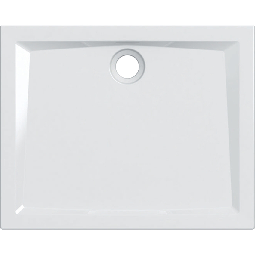 Immagine di Geberit 60 piatto doccia rettangolare L.100 P.80 cm, colore bianco finitura lucido 550.055.00.1
