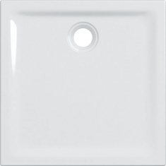 Immagine di Geberit 45 piatto doccia quadrato 80 cm, colore bianco finitura lucido 550.048.00.1