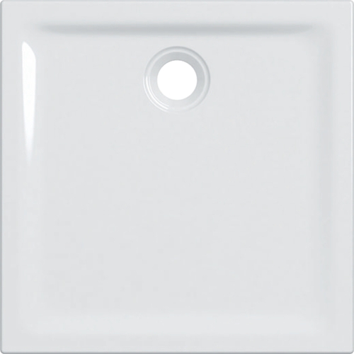 Immagine di Geberit 45 piatto doccia quadrato 80 cm, colore bianco finitura lucido 550.048.00.1